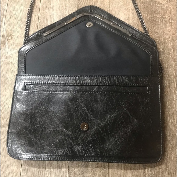 BCBGeneration Faux Snakeskin Chain Shoulder Purse - Picture 7 of 10